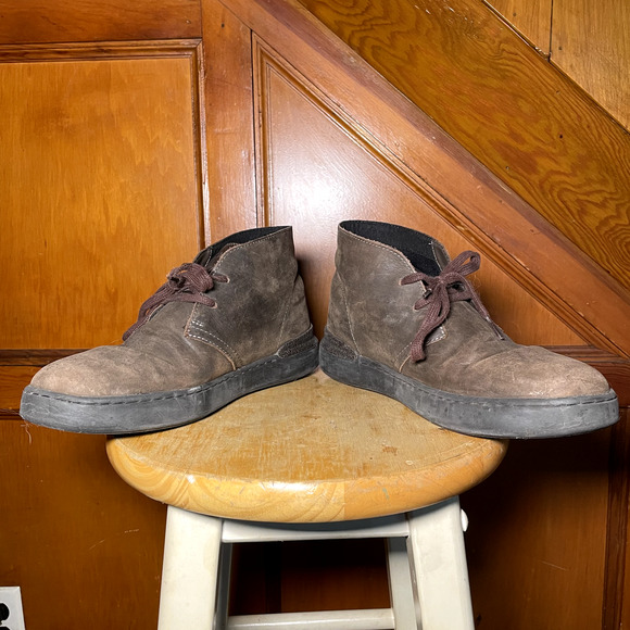 Clarks Brown Original Desert Boots - Sz men 9.5, Pre-owned, Fair Condition - Picture 6 of 10